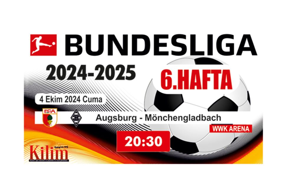Bundesliga'da 6. Hafta, Augsburg - Mönchengladbach Karşı Karşıya