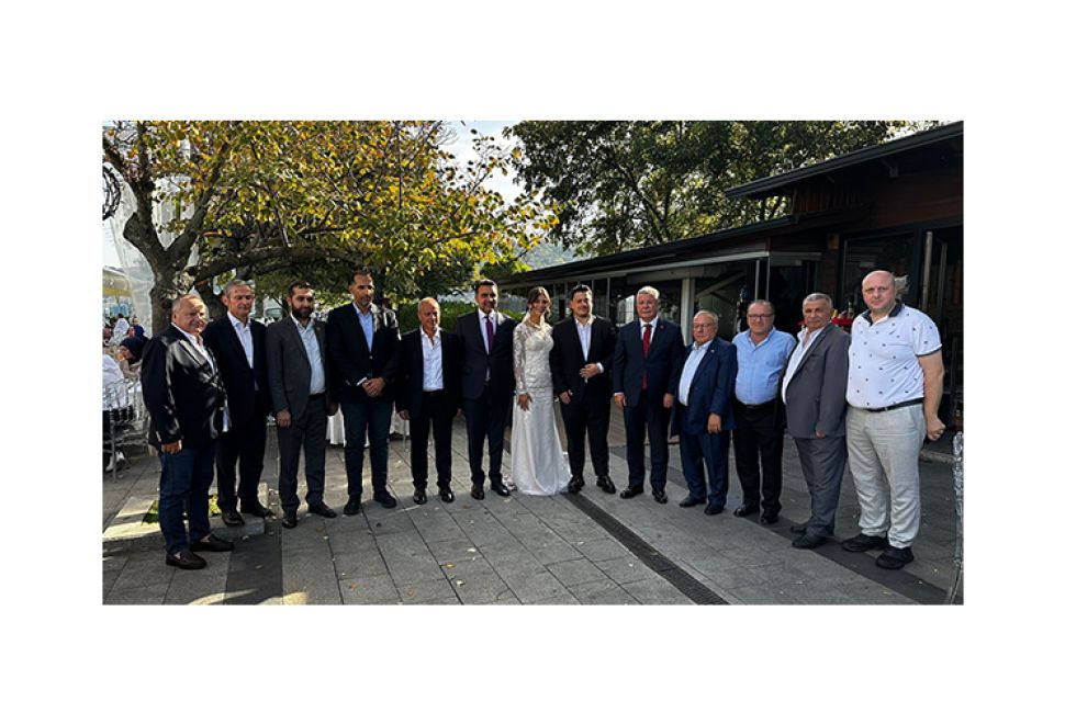 Gazeteci-Yazar Ali Sandıkçıoğlu'nun Torunu Emre'nin Düğününe Yoğun Katılım