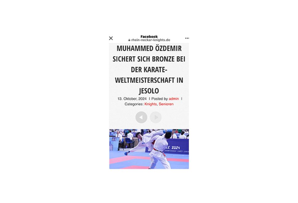 Muhammed Özdemir Bronz Madalya Kazandı