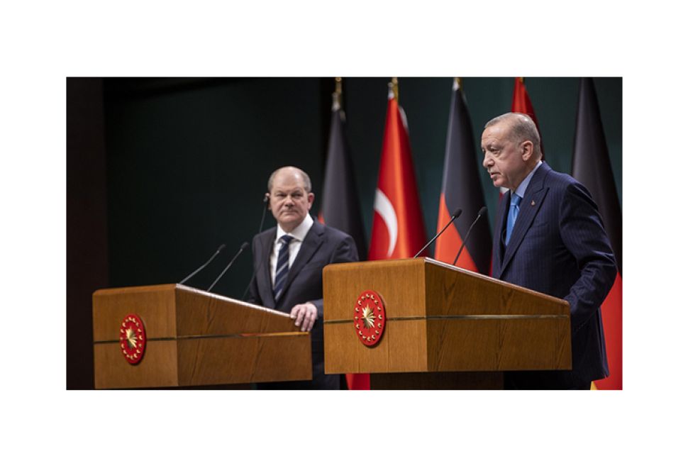 Scholz ve Erdoğan, Türk-Alman İlişkilerini Masaya Yatırıyor