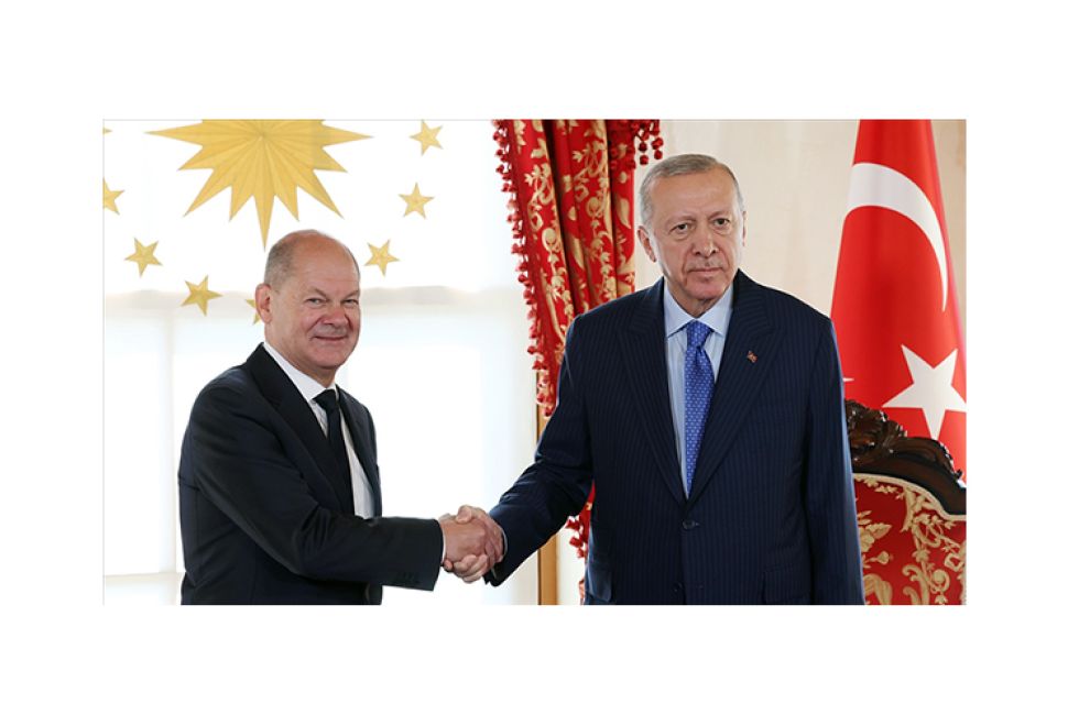 Erdoğan ve Scholz, İstanbul'da Bir Araya Geldi