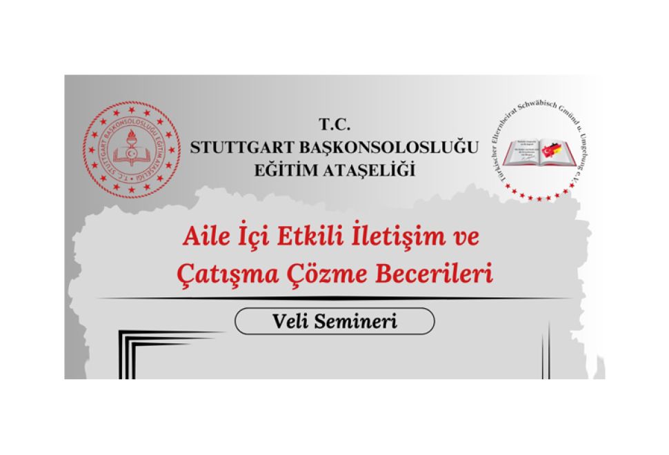 Schwäbisch Gmünd’de Ailelere Özel İletişim Semineri