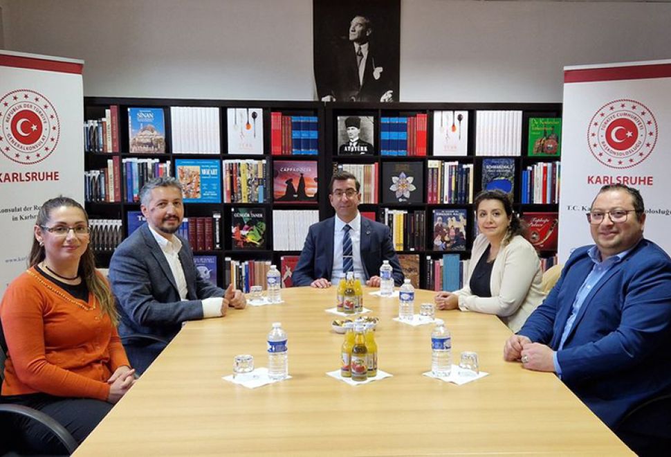 Heidelberg Türk Okul Aile Birliği'nden Nezaket Ziyareti