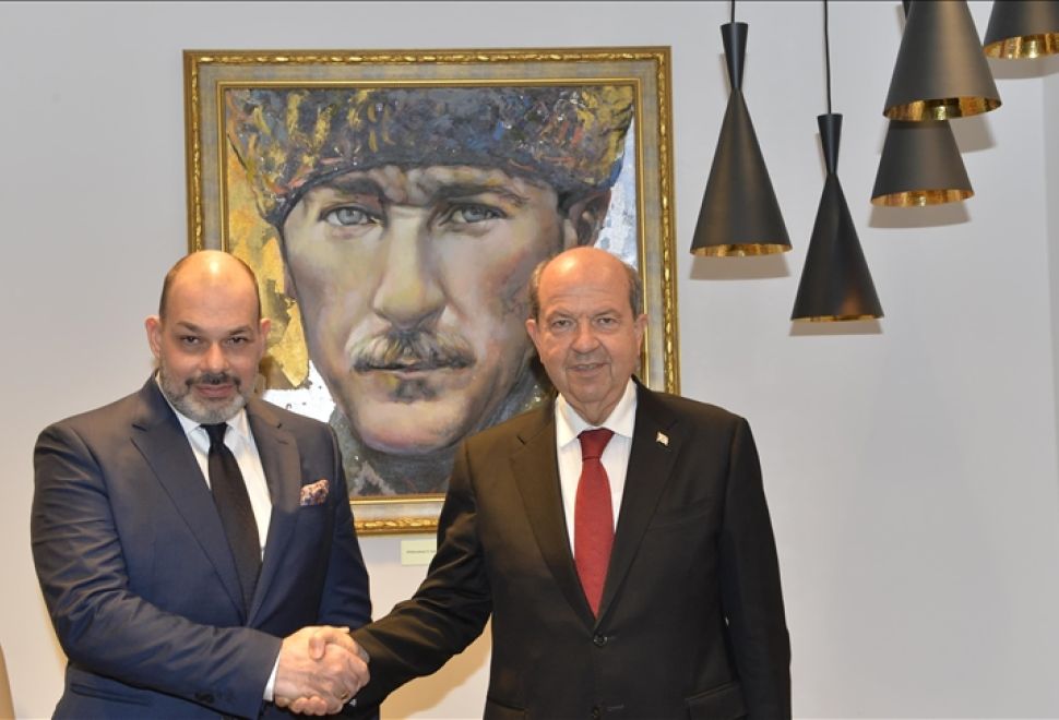 Tatar’dan Denktaş’a Ziyaret