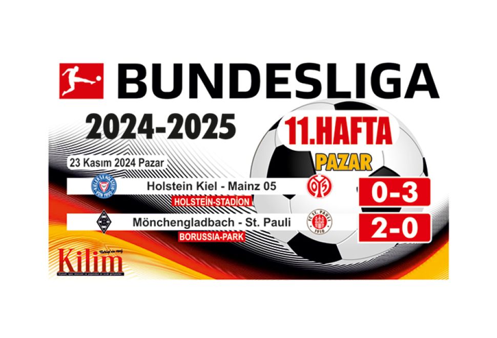 Bundesliga’da 11. Hafta Heyecanı Sona Erdi