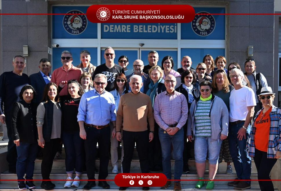 Elzach Belediyesi Heyeti Demre'yi Ziyaret Etti