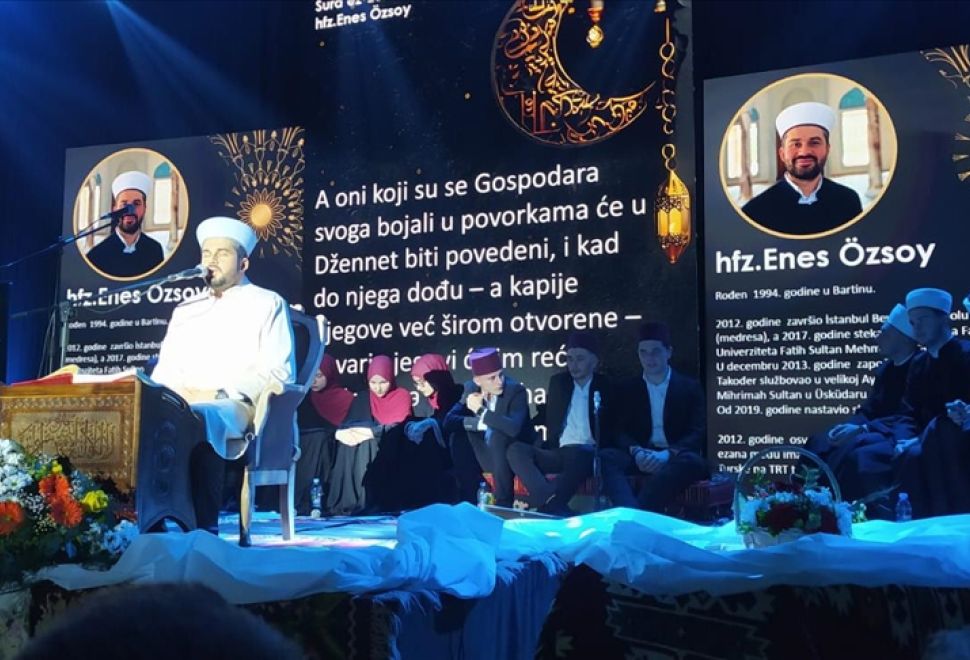 Bosna Hersek’te ‘Kur'an Gecesi’ Coşkuyla Kutlandı