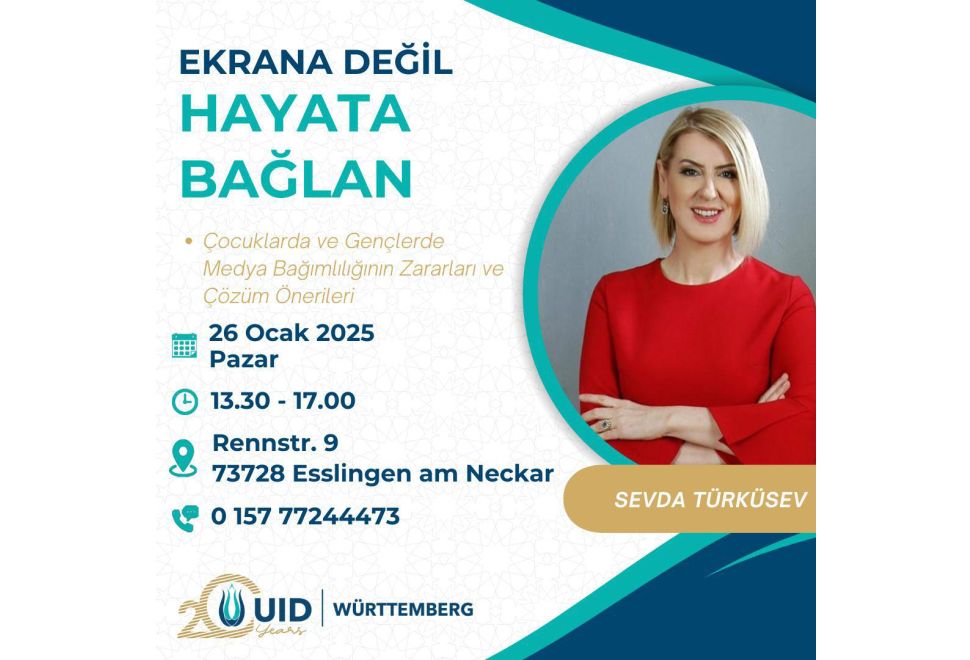 Ekrana Değil, Hayata Bağlan! 