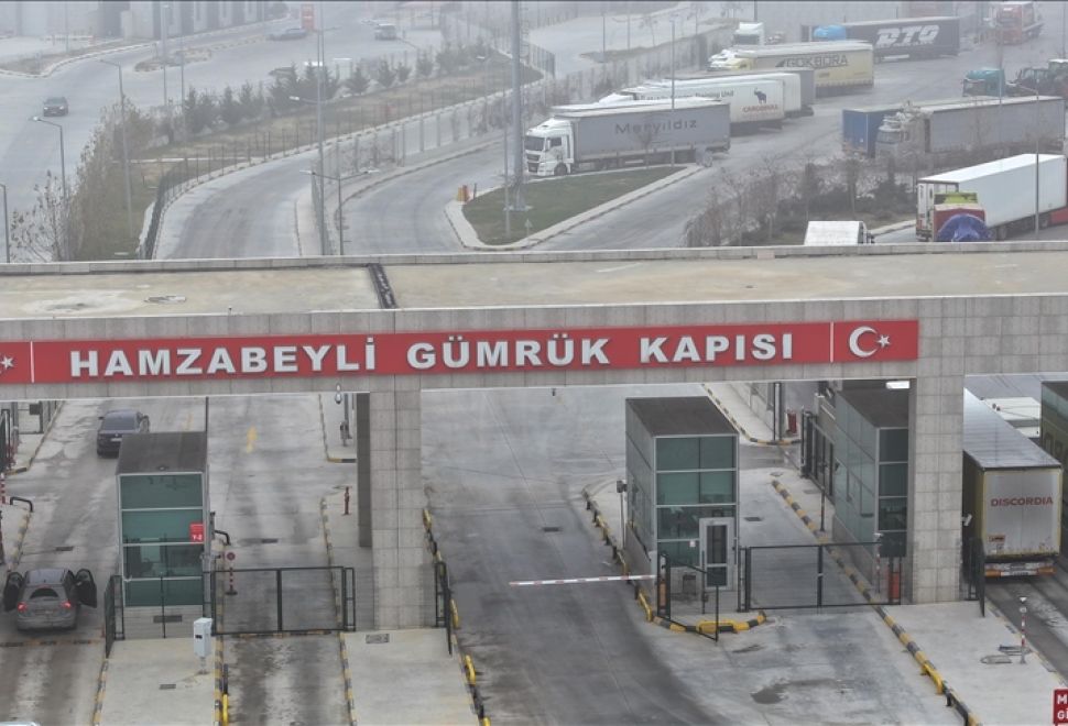 Hamzabeyli Sınır Kapısı İhracat Yükünü Sırtlamaya Hazırlanıyor
