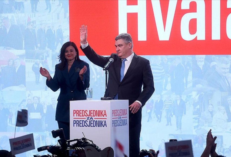 Hırvatistan’da Milanovic Yeniden Cumhurbaşkanı Seçildi