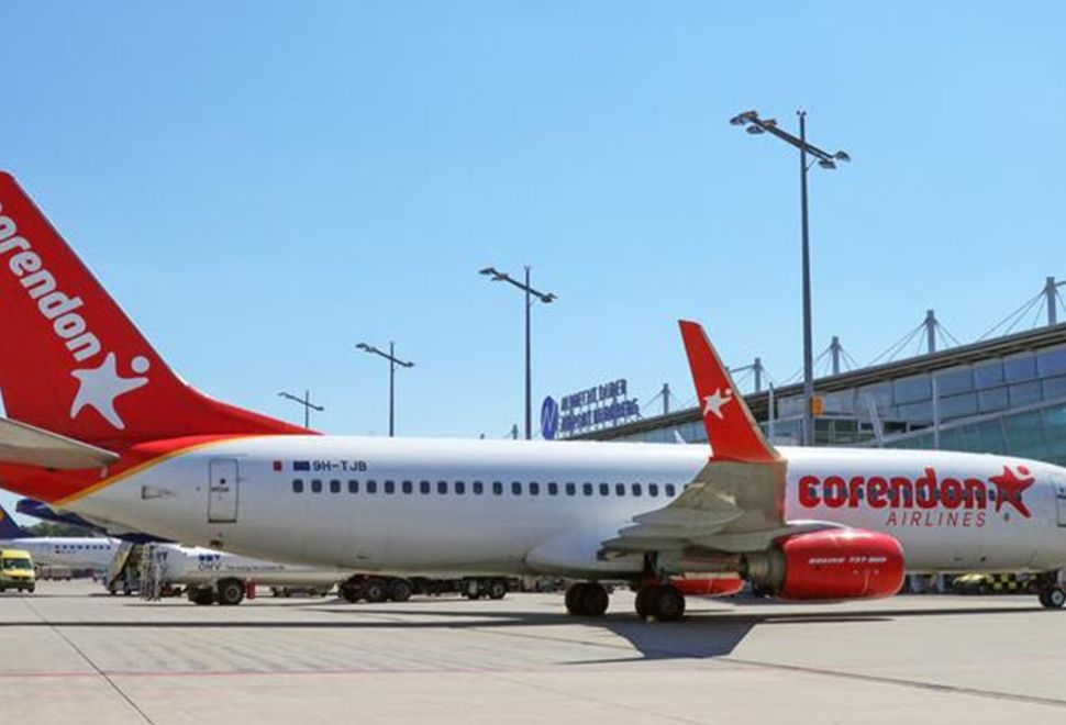 Corendon Airlines, Nürnberg'den 15 Güneşli Destinasyona Uçuyor