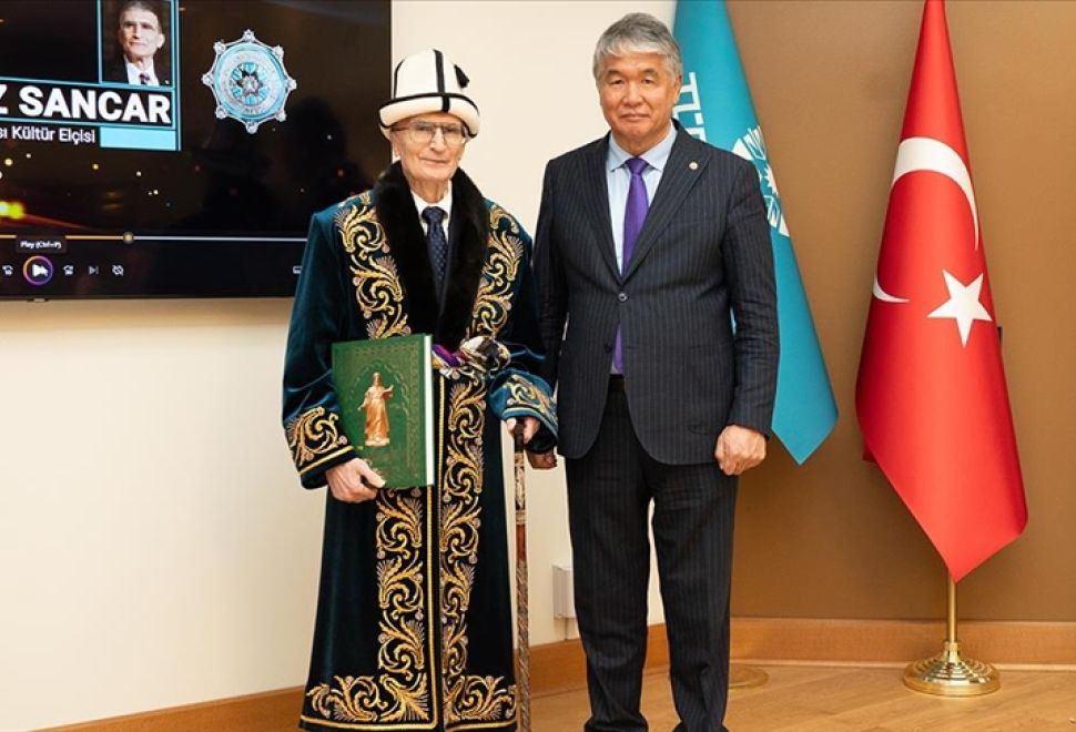 Prof. Dr. Aziz Sancar’a Türk Dünyasından Özel Takdir
