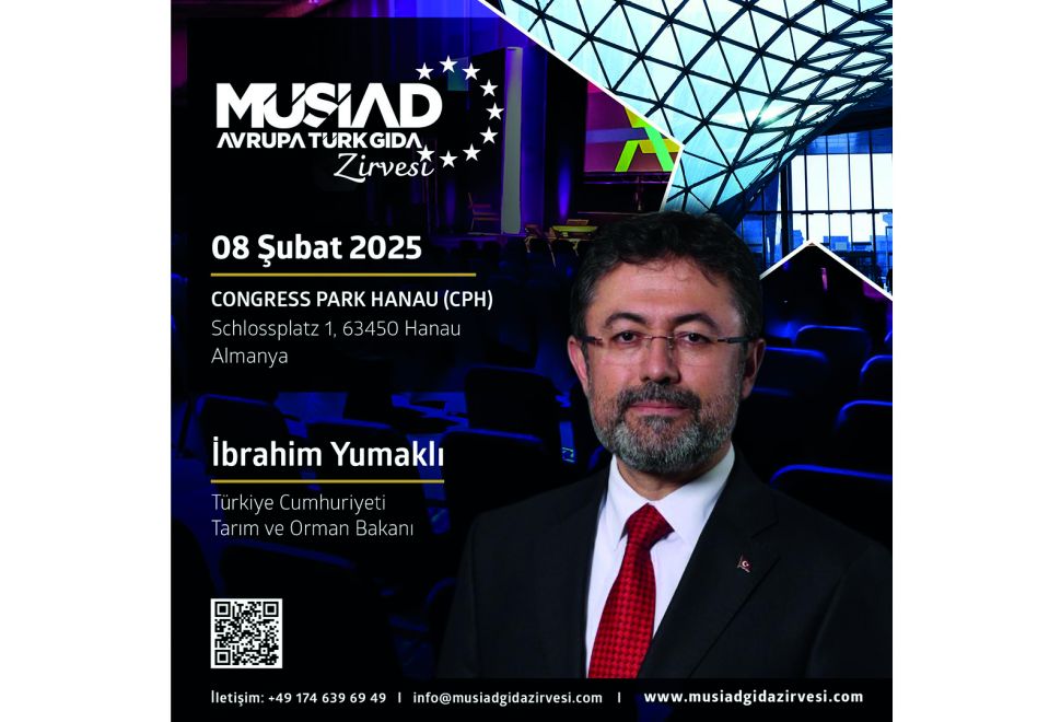 Gıda Sektörünün Liderleri 8 Şubat'ta Hanau'da Buluşuyor 