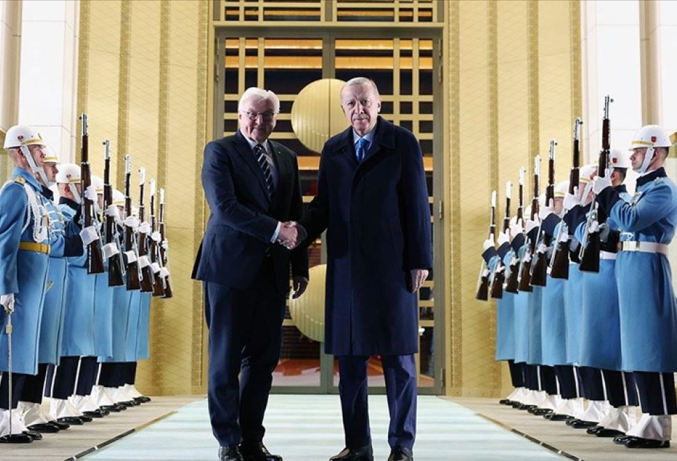 Erdoğan ve Steinmeier Görüşme Yaptı