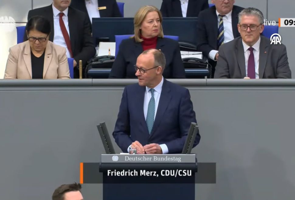 Muhalefetin Başbakan Adayı Friedrich Merz, Federal Meclis'e Hitap Etti