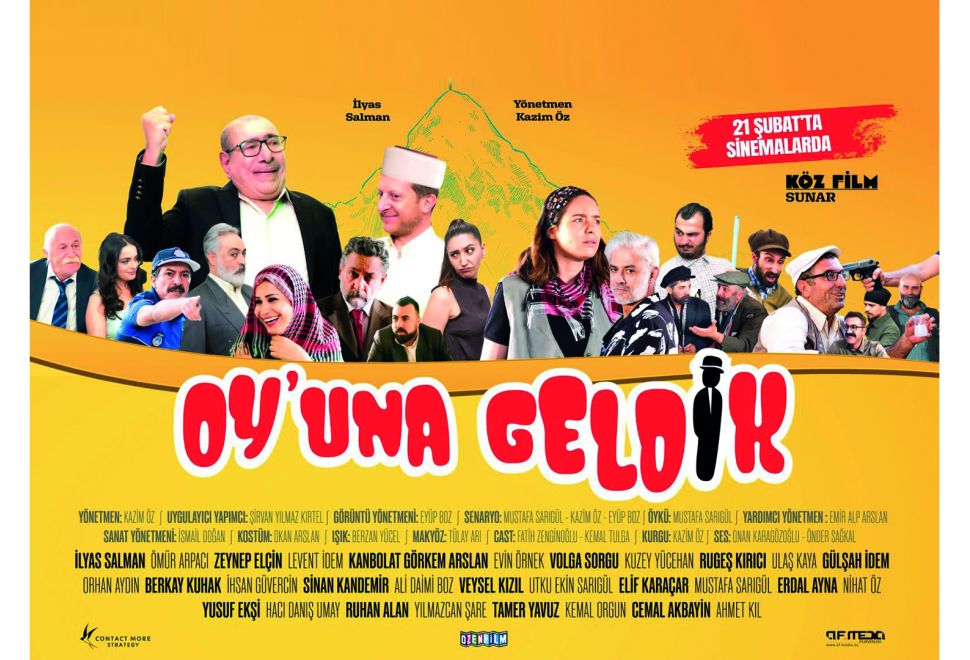 İlyas Salman Yıllar Sonra Başrolde, ’Oy’una Geldik’ 21 Şubat'ta Vizyonda!
