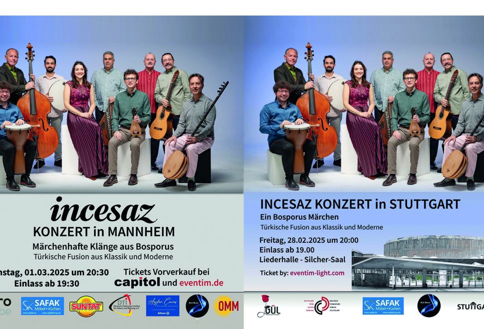 İncesaz, Stuttgart’ta Hayranlarıyla Buluşuyor!