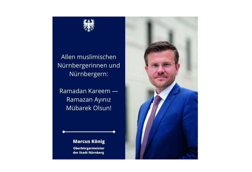 Nürnberg Belediye Başkanından Ramazan Kutlaması