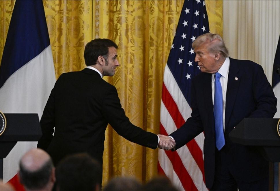 Macron, Trump ile Görüşmesinden “Çok Az Umutla” Ayrıldığını Açıkladı