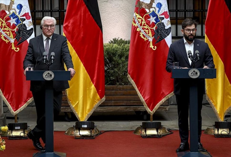 Cumhurbaşkanı Steinmeier, Şili Devlet Başkanı Boric ile Görüştü