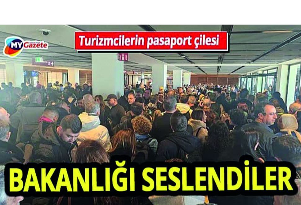 Türk Turizmcilerine Berlin Havalimanı'nda Pasaport Kuyruğu Çilesi
