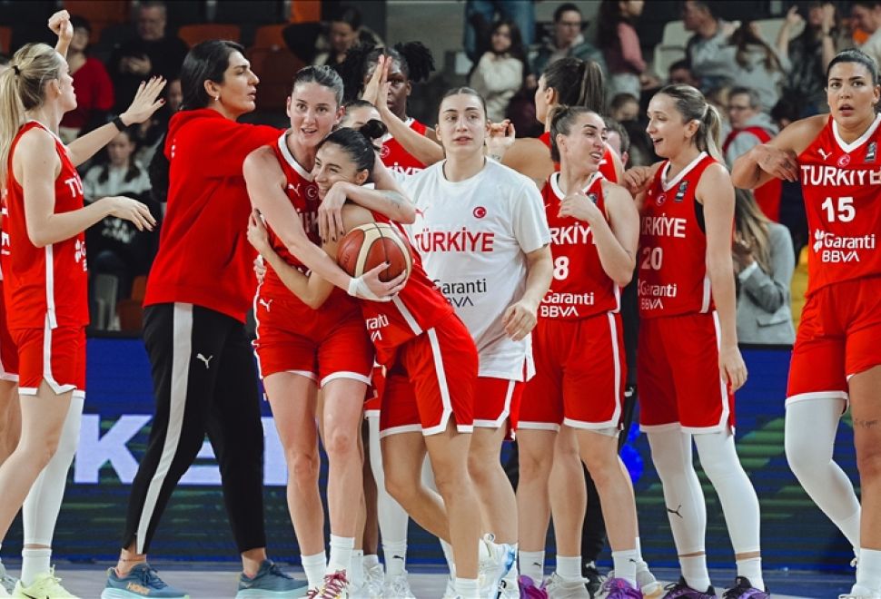 A Milli Kadın Basketbol Takımı, 2025 Avrupa Şampiyonası'nda Fransa ve İsviçre ile Eşleşti