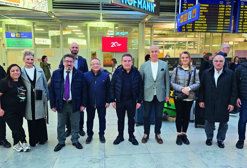 Antalya Heyeti Kardeş Şehir Nürnberg’e Geldi