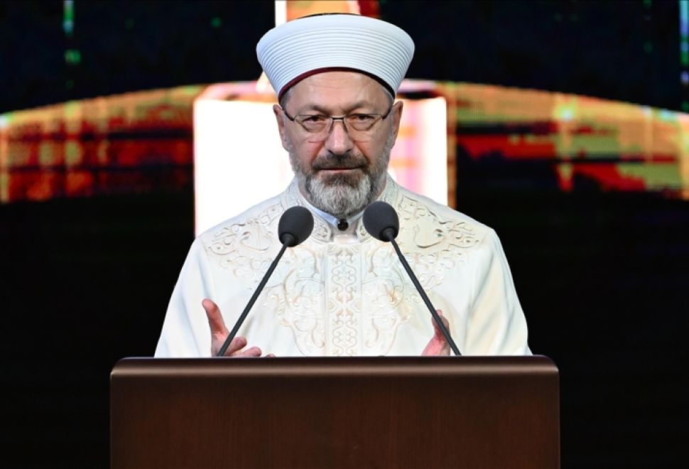 Ali Erbaş’tan İslamofobi Mesajı