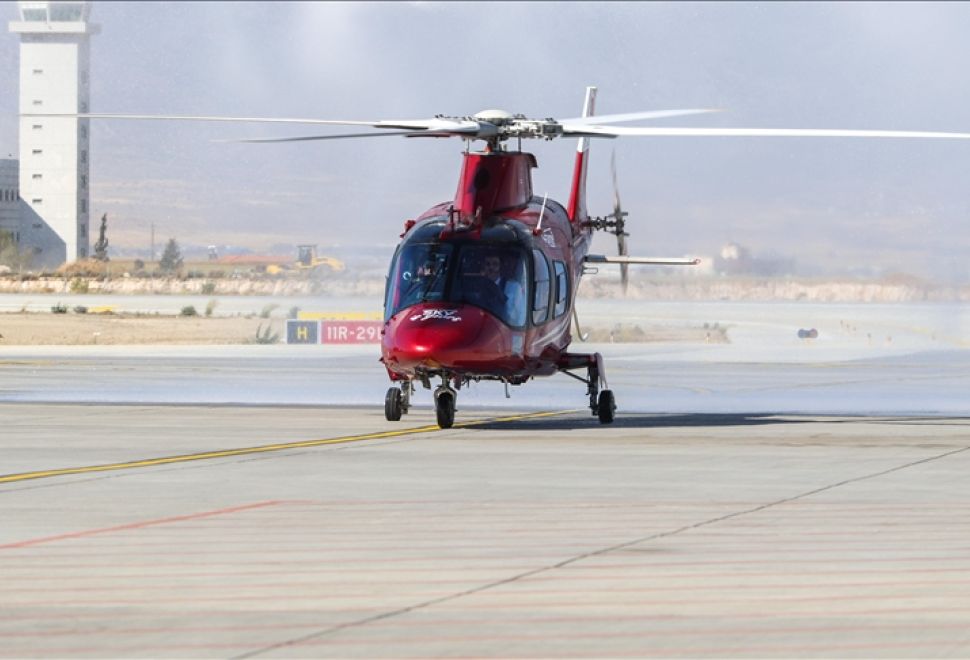 Türkiye-KKTC Arasında Taksi Helikopter Seferleri Başladı