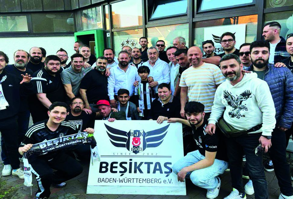 Beşiktaş BW Stuttgart, Samet Aybaba ile Maç İzledi 