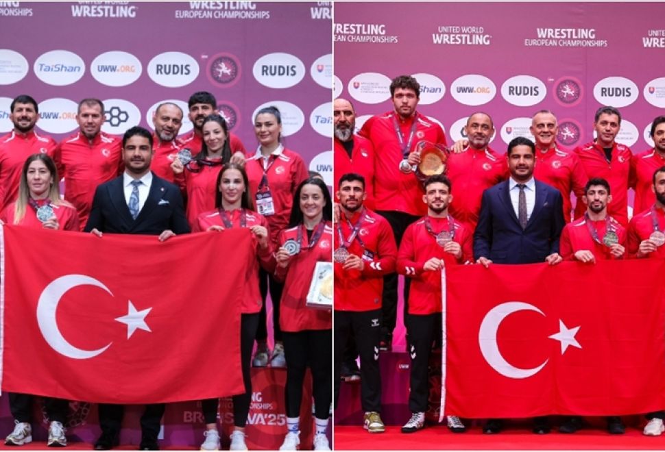 İlk Avrupa Şampiyonası'ndan 14 Madalya ve 3 Kupa