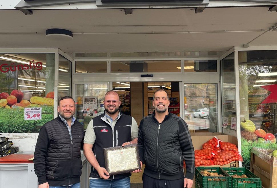 MÜSİAD Karlsruhe'den Serpamarkt Karlsruhe'ye Ziyaret