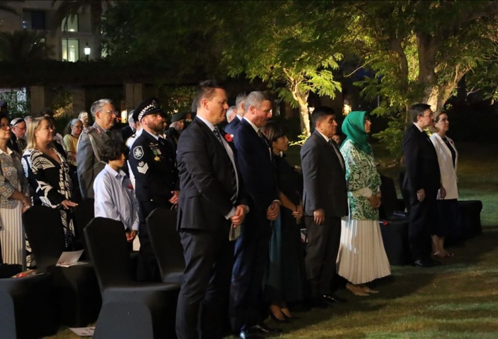Anzak Günü'nde Çanakkale Şehitleri Unutulmadı