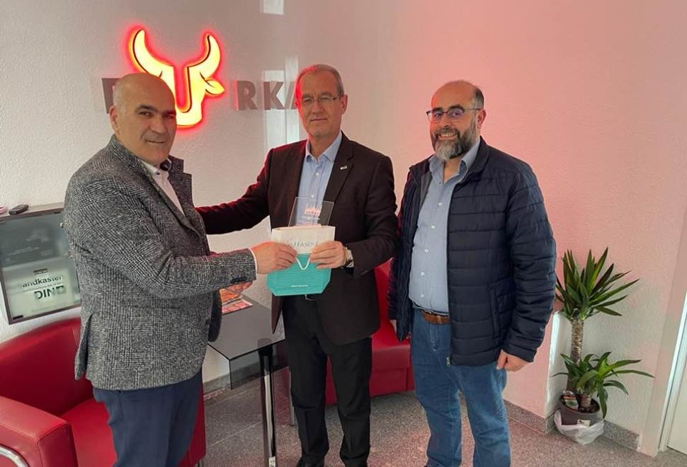 IGMG BW Bölge Başkanı ve Pforzheim Şube Başkanı Karlsruhe'de ziyarette. 
