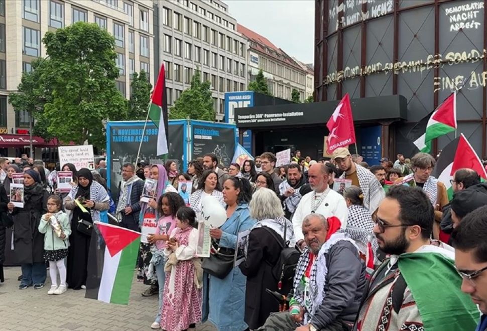 Berlin’de İsrail’e Tepki, Gazze’ye Destek