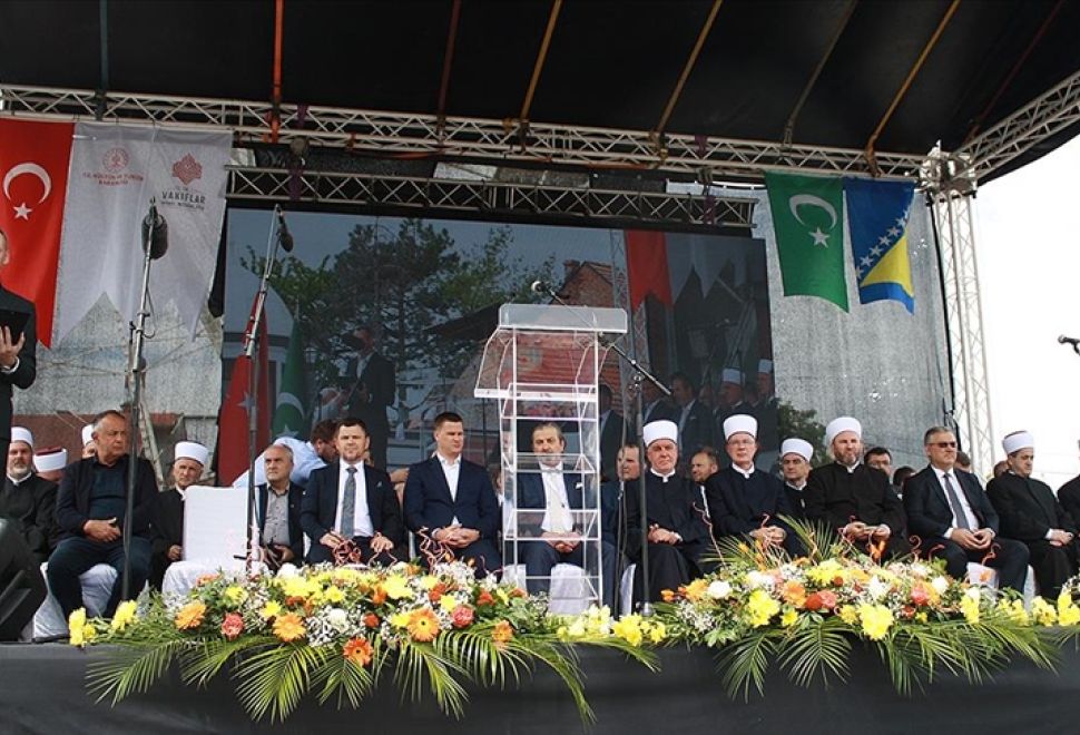 Bosna Hersek’teki Behram Bey Camisi Yeniden İbadete Açıldı