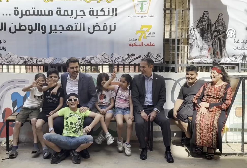YTB Başkanı Abdullah Eren’den Mülteci Kampına Ziyaret