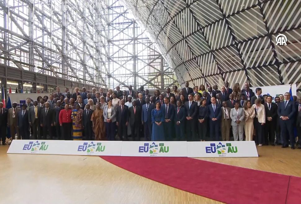 Bakanlar Aile Fotoğrafı İçin Poz Verdi