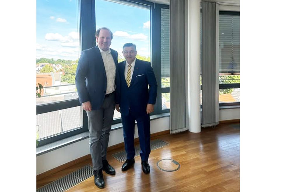 DTGB Başkanı Turgut Sezgin’den Dreieich Belediye Başkanı’na Ziyaret