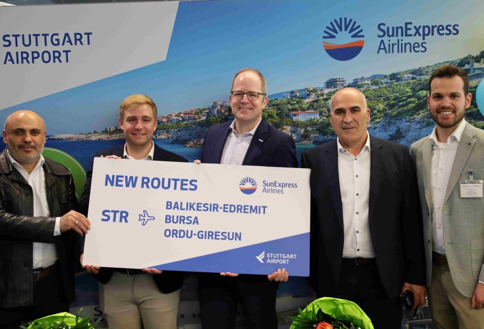 SunExpress, Stuttgart'tan Türkiye'ye Yeni Rotalar Geliyor