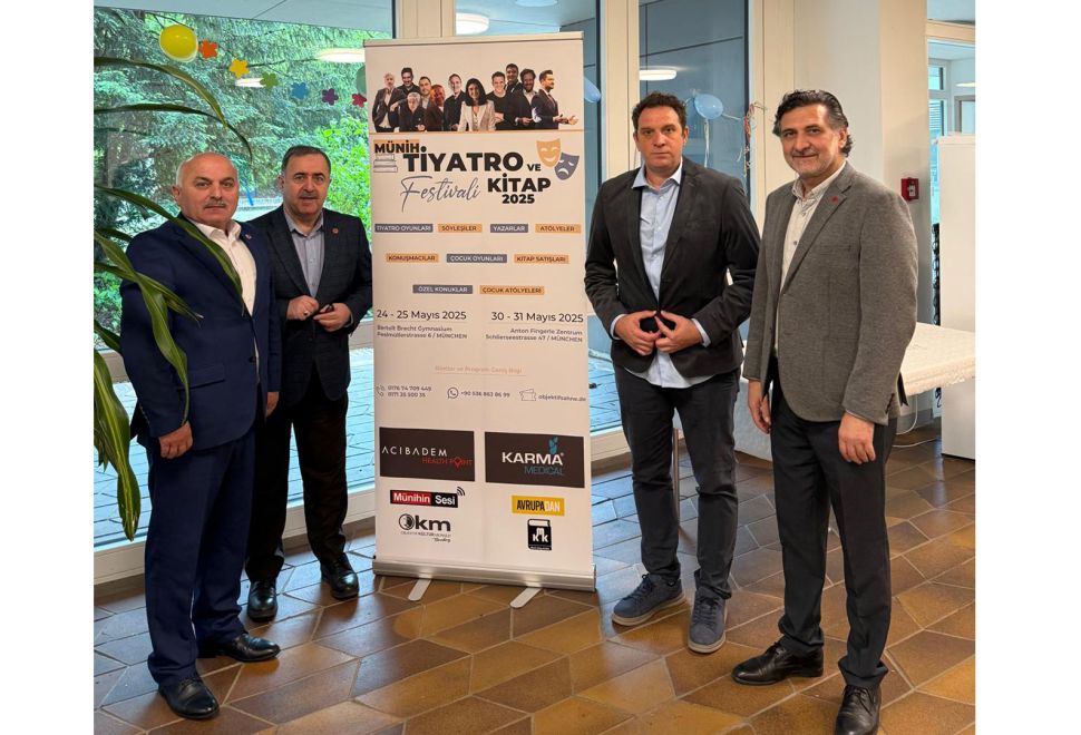 Avrupa Saadet’ten Kültüre Destek, Münih’te Tiyatro ve Kitap Festivaline Katıldılar