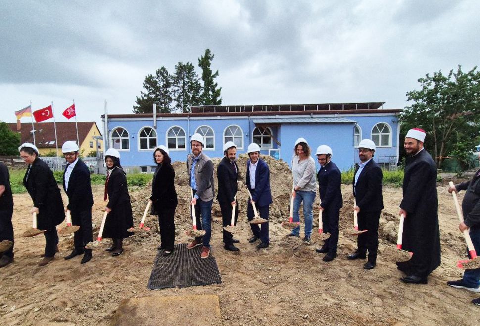 Erlangen’de Sultan Ahmet Camii Temeli Atıldı