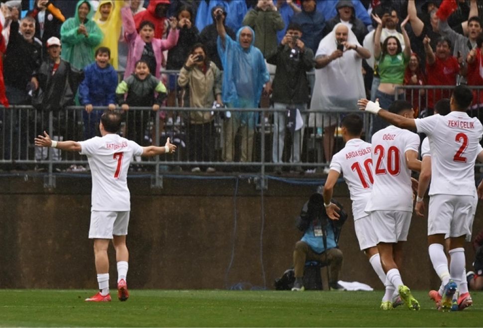 A Milli Futbol Takımı, hazırlık maçında ABD'yi 2-1 mağlup etti