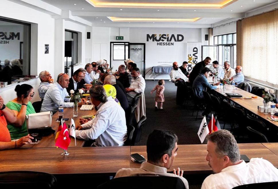 MÜSİAD Hessen Üyeleri Tanışma Programında Buluştu