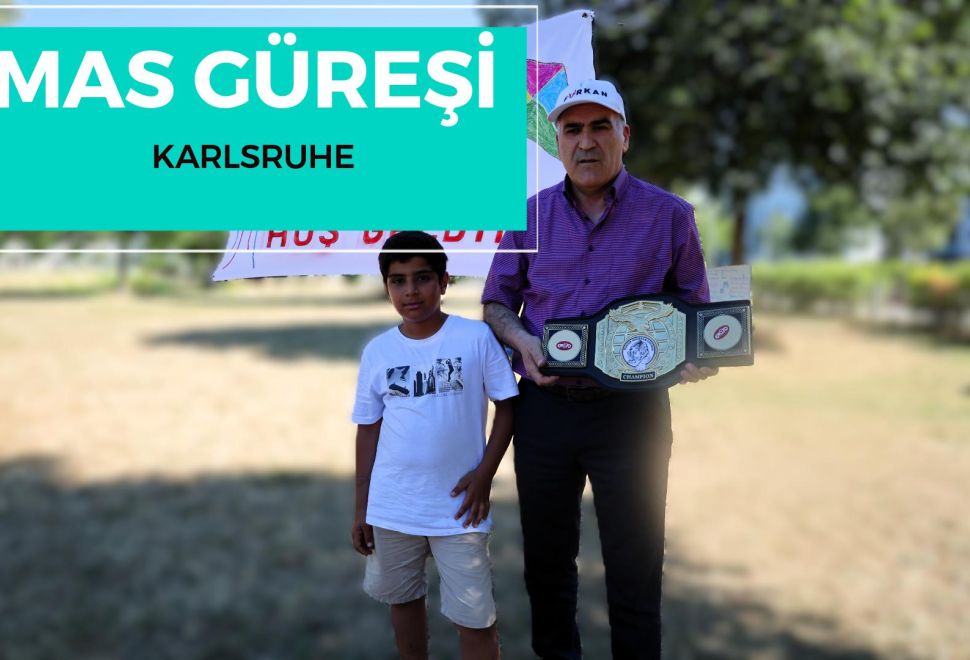 Karlsruhe'de  MAS Güreşi: Türk Kültürü Avrupa'da Yaşatılıyor