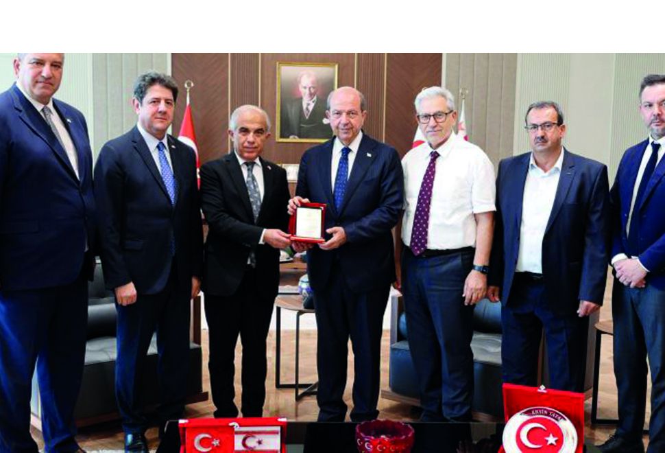 Cumhurbaşkanı Tatar, Narenciye Sektörünün Temsilcilerini Kabul Etti