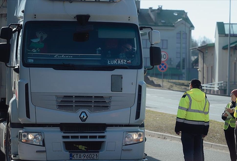 Almanya ve Litvanya Sınırında Kimlik Kontrolü