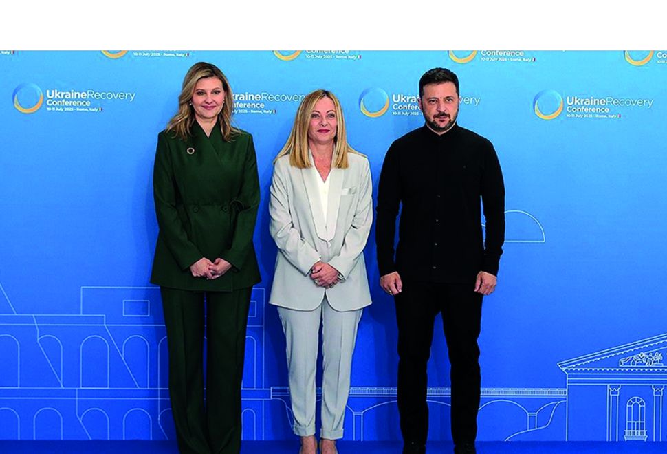 Roma’da Ukrayna İçin Yeniden İnşa Konferansı