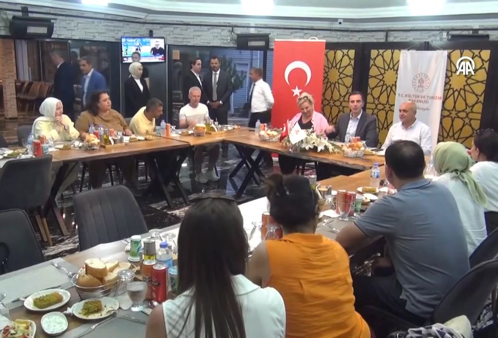 Gazeteciler Nemrut'ta