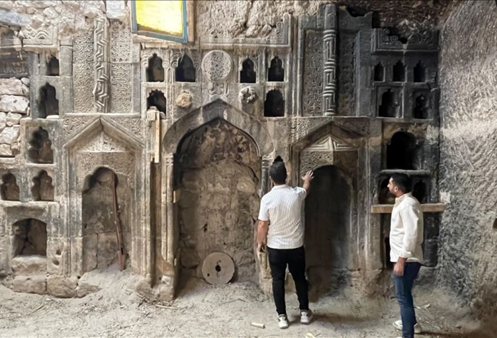 Nevşehir'de 600 Yıllık İbadethane Ortaya Çıktı